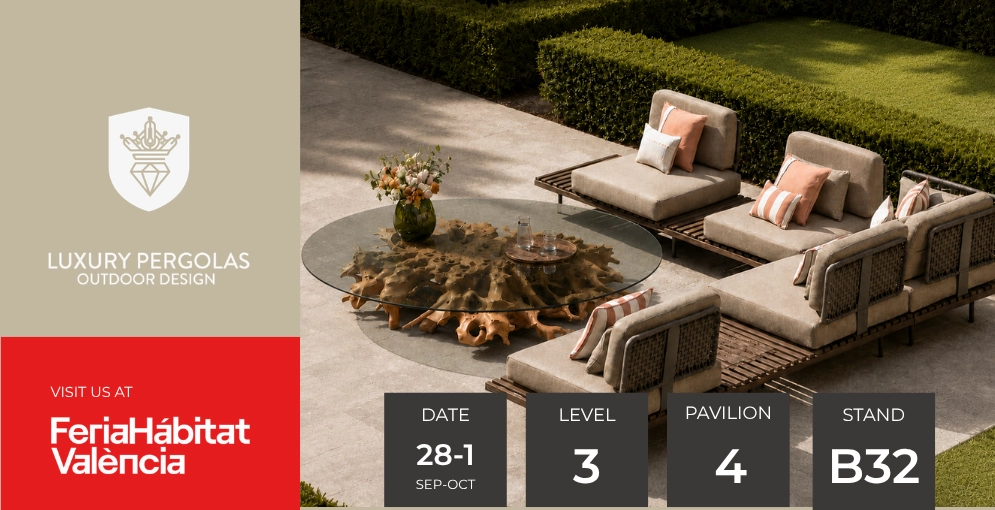 Luxury Pergolas Unveils New Collection at Hábitat València