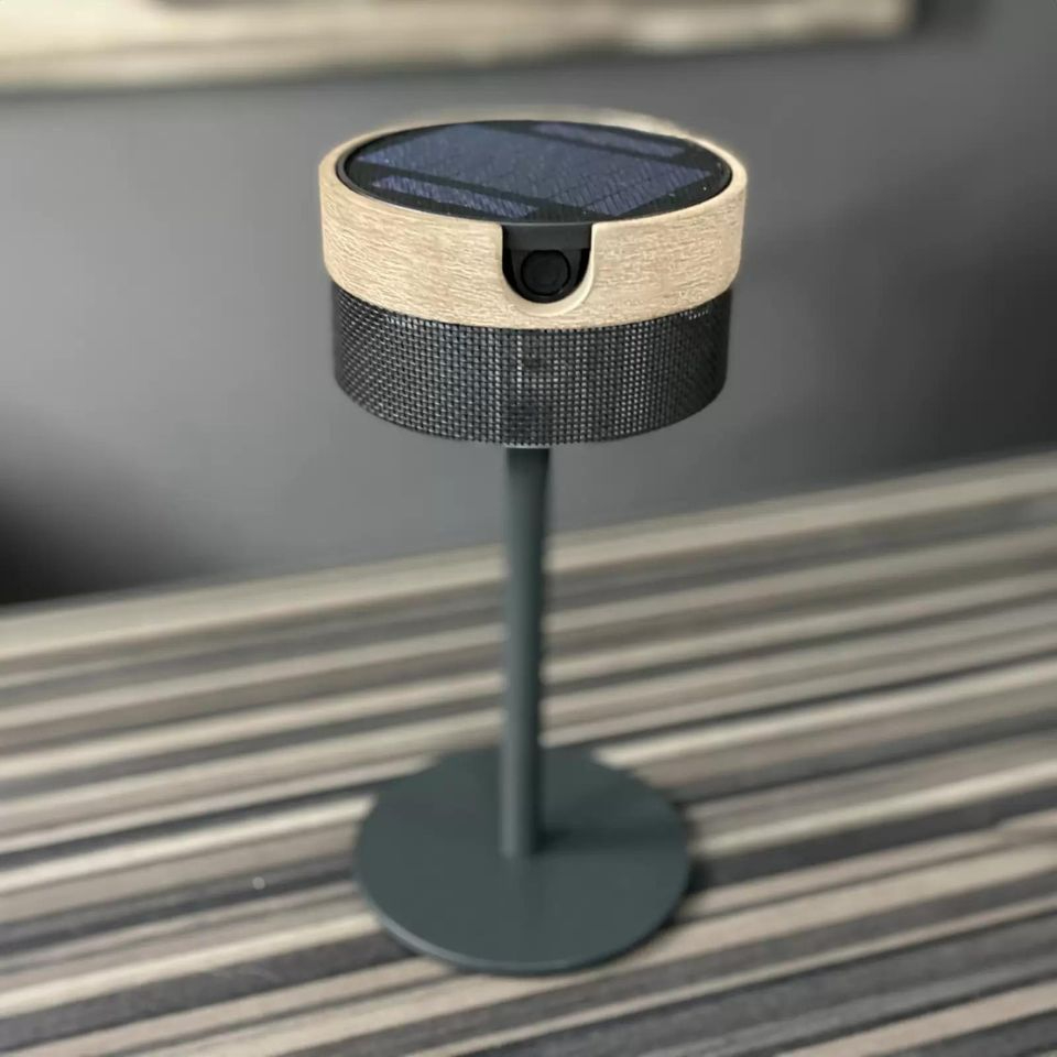  Lampe de table solaire et rechargeable 30 cm