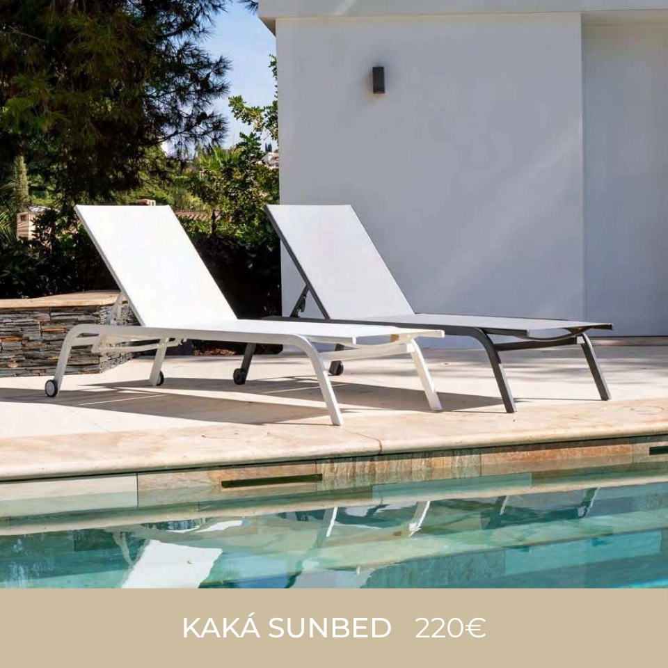 Contract Collection Kaká sunbed